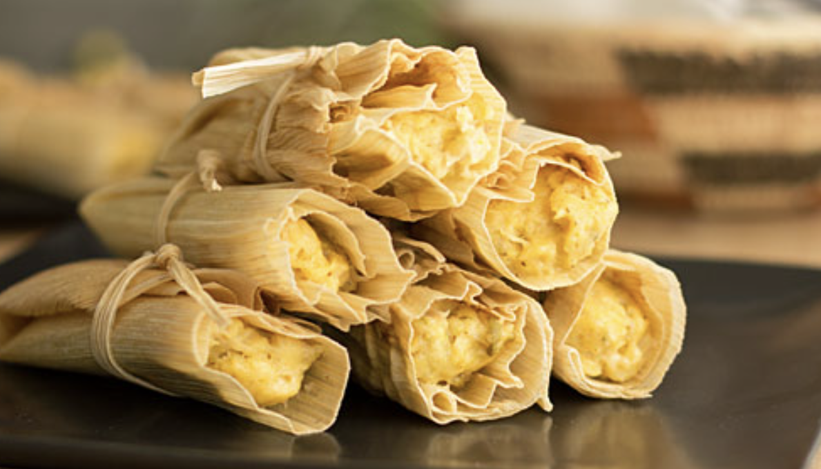 Green Chili And Cheese Non-GMO Tamales