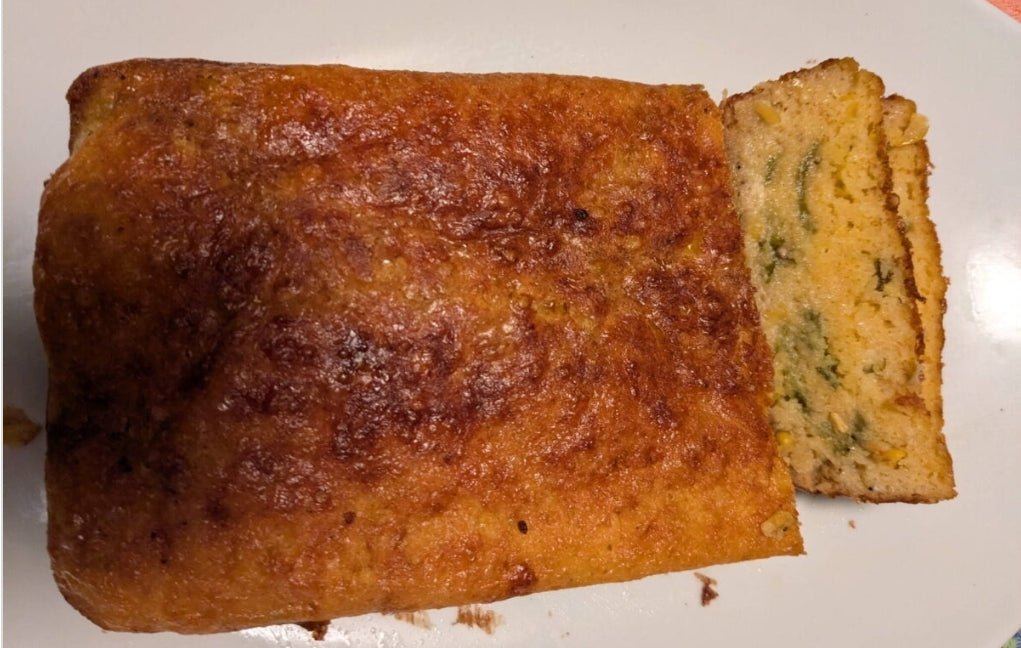 Poblano Cheese Cornbread 2lb Loaf
