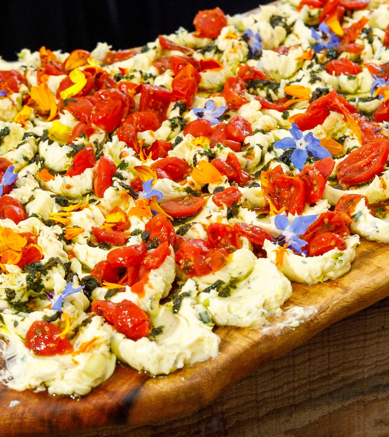 Butter Board - Caramelized Leek, Herb & Roasted Tomato