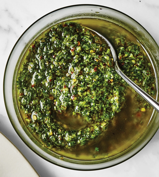 Chimichurri Sauce (Herb Oil for Meats & Poultry)