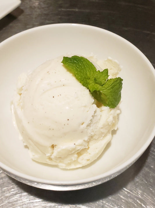 Goat Cheese Maple Ice Cream, Dessert